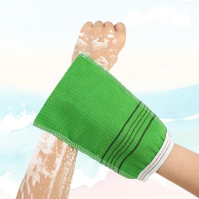 cobee Korean Exfoliating Mitt Bath Washcloth, 6Pcs 8.3x5.3inch Gentle Exfoliating Korean Style Cloth Towel Scrubbing Cloth Bath Body Exfoliating Scrub Towel for Cleaning Skin Reducing Dirt and Grease