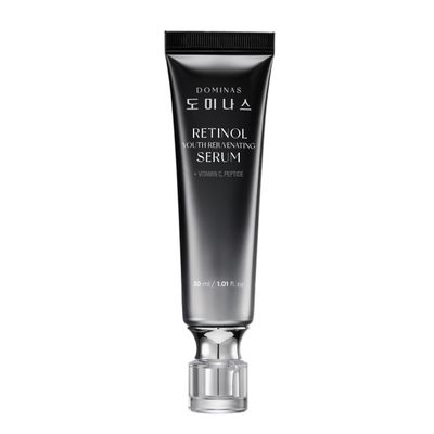 DOMINAS Korean Retinol Serum for Face (1fl oz) - Youth Rejuvenating Face Ampoule for Improving Fine Lines &amp; Reducing Dark Spots. Skin Care for Day &amp; Night Use. Vitamin C, Niacinamide, Peptide