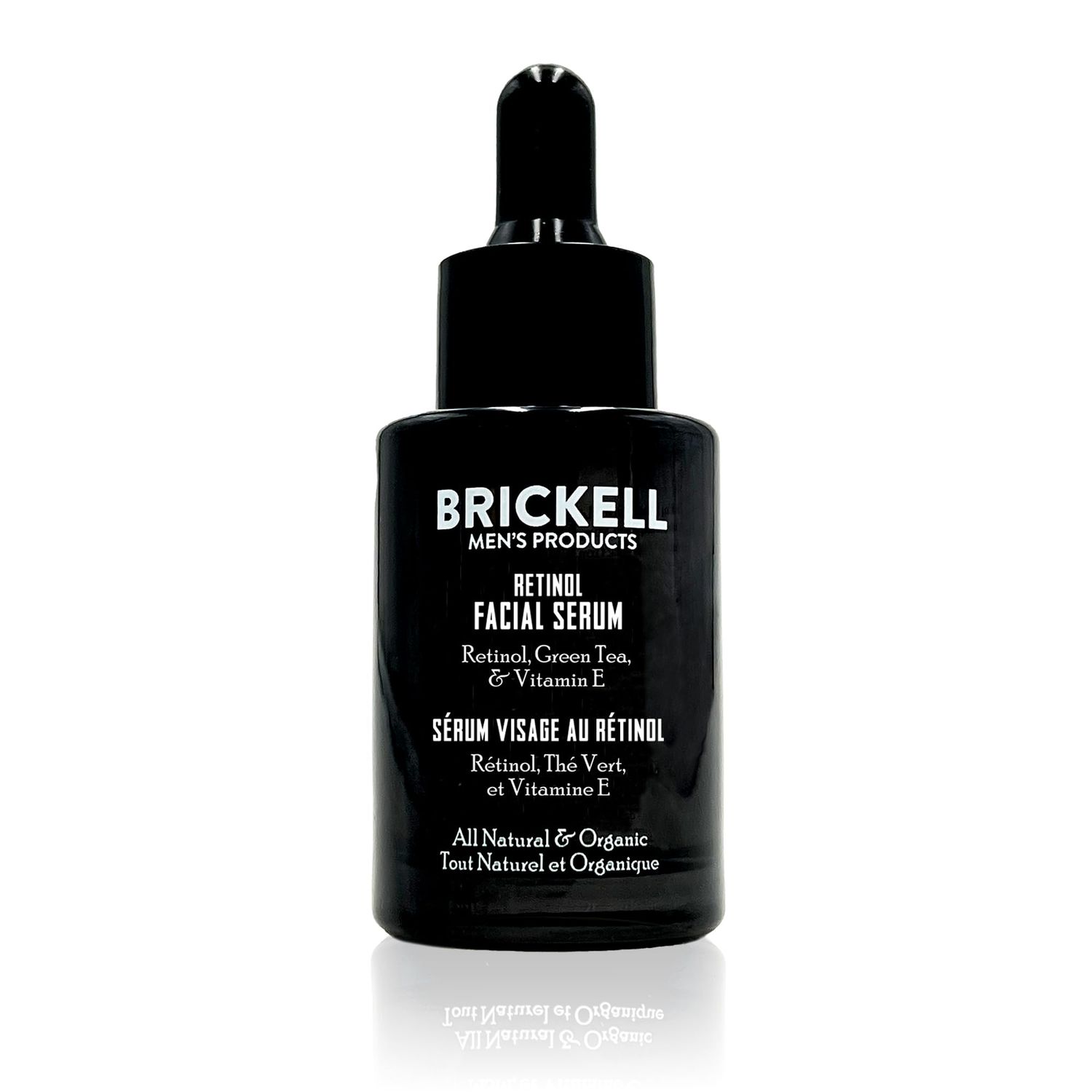 Brickell Men&#39;s Retinol Skin Care Serum Treatment For Firming Face Lines &amp; Eye Wrinkles, Deep Hydrating Facial Skincare Serum For Anti-Aging, Fragrance Free, 1 Ounce