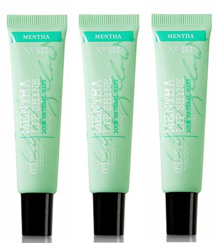 Bath &amp; Body Works C.O. Bigelow Mentha Lip Shine #502 3 Pack