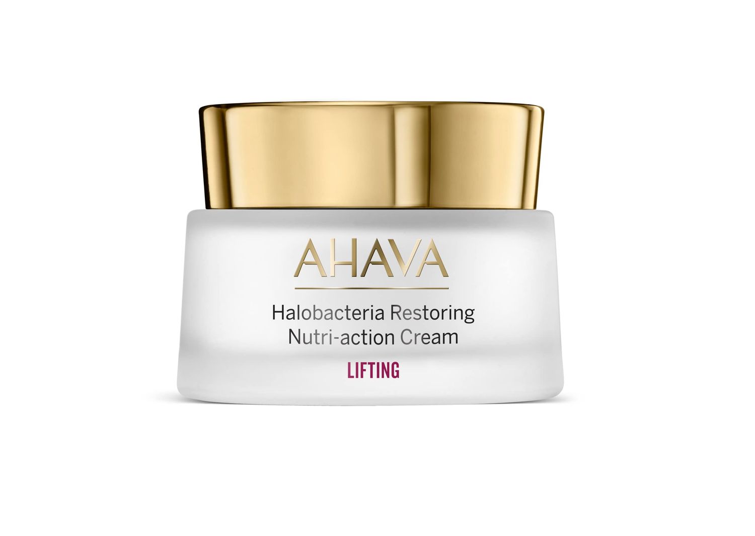 AHAVA Halobacteria Restoring Nutri-Action Cream - Anti-Aging, Ultra-Nourishing for stressed, mature &amp; lacklustre skin, lifts, smoothes &amp; restores luminosity, with Osmoter Hamamelis &amp; Shea, 1.7 Fl.Oz