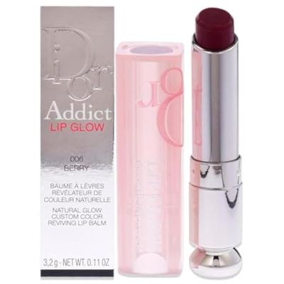 Dior Addict Lip Glow - 006 Berry by Christian Dior for Women - 0.11 oz Lip Balm