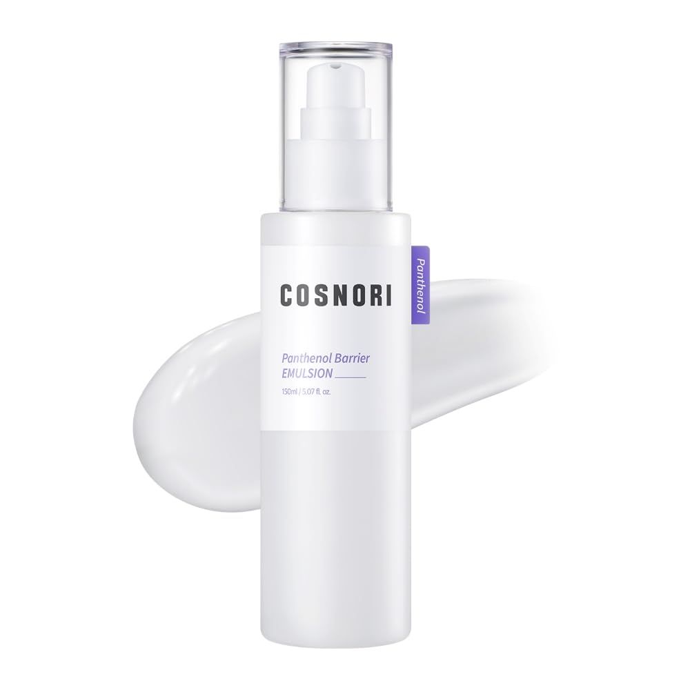 COSNORI Panthenol Barrier Emulsion - Vegan Skin Barrier strengthening Emulsion, Korean Skincare, High Content panthenol, Kakadu Plum Extract, Skin Texture&amp;Hydration Care, 5.07 fl.oz