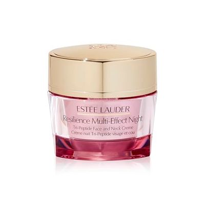 Este Lauder Resilience Multi-Effect Night Tri-Peptide Face and Neck Cream Moisturizer, 2.5 Ounce