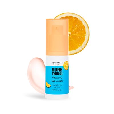 Elizabeth Mott - Sure Thing Vitamin C Hydrating Eye Cream - Cruelty Free Eye Cream for Dark Circles and Puffiness, Vegan, Fragrance-Free Skincare Product, 15 ml (0.5 oz)