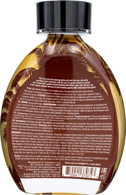 Ed Hardy Brazilian Browning Butter Dark Tanning Lotion - Skin Softening Golden Tanning Butter with Cupuacu Butters &amp; Coconut Oils for Intense Skin Hydration 13.5 oz.