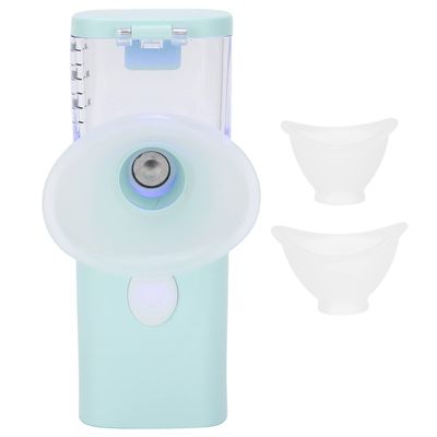 Eye Moisturizing Machine, Soothing Facial Skin Cleaning Eye Care Sprayer, for USB Charging Handheld(The New Eye moisturizer Blue)