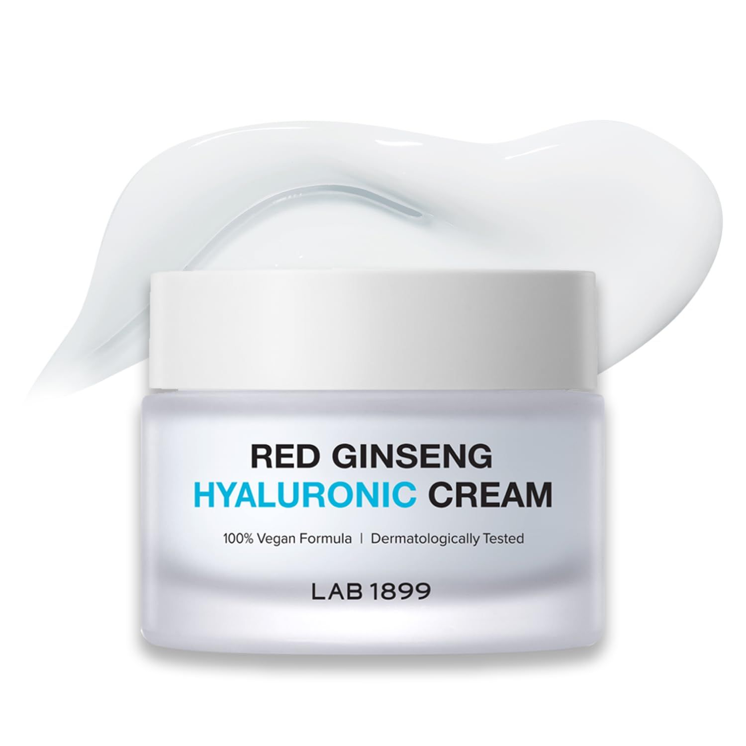 Donginbi LAB 1899 Red Ginseng Hyaluronic Cream - New Years Gifts for Women, Deep and Lasting Hydration Face Moisturizer, Korean Skin Care, All Skin Types, 1.69 floz / 50 ml