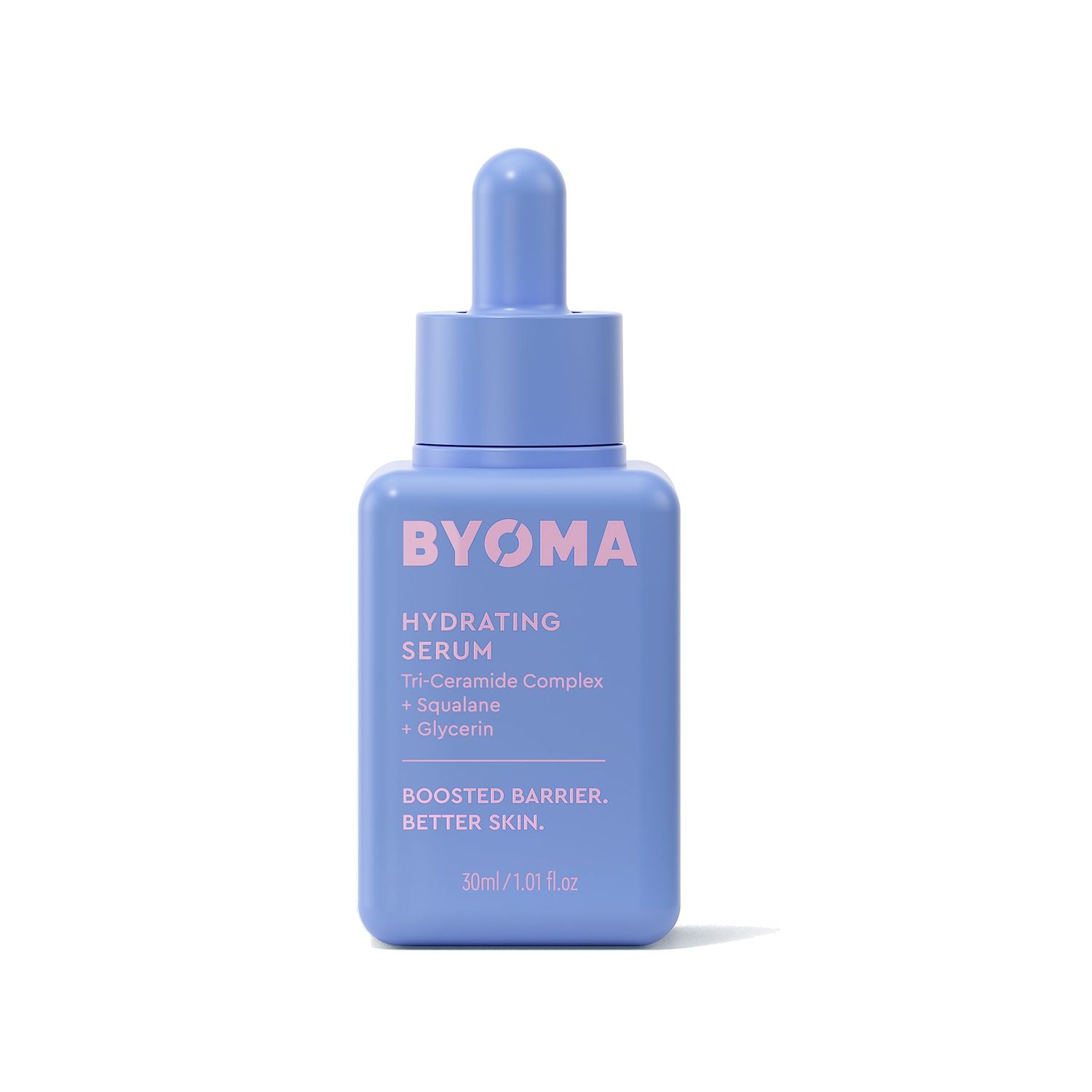 BYOMA Hydrating Serum - Moisturizing Facial Serum with Squalane, Glycerin &amp; Ceramides - Hydrating for Glowing, Dewy Skin - 1.01 fl. oz