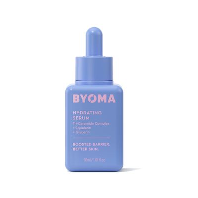 BYOMA Hydrating Serum - Moisturizing Facial Serum with Squalane, Glycerin &amp; Ceramides - Hydrating for Glowing, Dewy Skin - 1.01 fl. oz