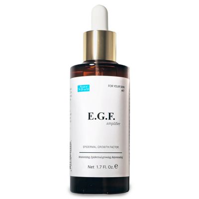 EGF Serum Epidermal Growth Factor 1.7 Fl. Oz. / 50ml / face serum cosmetic ingredients for skin serum korean egf growth factor egf ample after microneedling