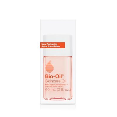 Bio-Oil Skincare Body Oil Serum for Scars and Stretch Marks, Face and Body Moisturizer with Vitamin E &amp; A for Sensitive Dry Skin, Dermatologist Recommended, Non-Comedogenic, For All Skin Types, 2 Oz