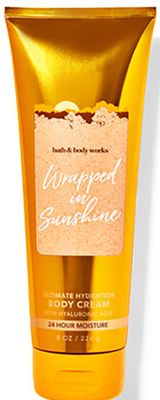 Bath &amp; Body Works Wrapped In Sunshine Signature Collection Ultimate Hydration Body Cream For Women 8 Fl Oz (Wrapped In Sunshine), (Pack of 1), 8.0 fluid_ounces