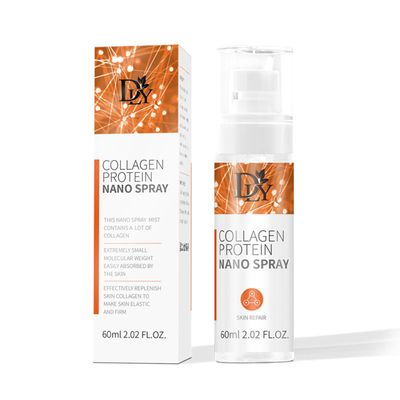 Collagen Hydrating Spray, Soothing Refreshing Face Mist for All Skin Types, Anti-Aging Toner Spray to Firm and Elastic Skin, Long-Lasting Makeup, Nourishing, Moisturizing 2.1 FL OZ