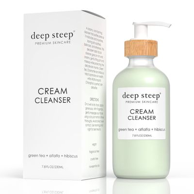 Deep Steep- Skin Care Line- Face Cleansers (Cream Cleanser, 7.8 oz)