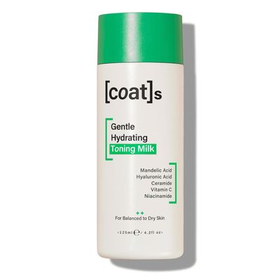Coats Gentle Hydrating Toning Milk - Hydrates, Protects + Exfoliates to Help Prevent Breakouts - Dermatologically Approved + Clinically Proven - 4.2 oz