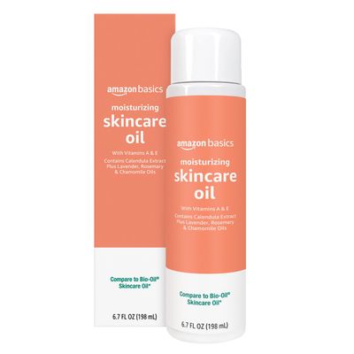 Amazon Basics Moisturizing Skincare Oil with Vitamins A &amp; E, 6.7 Fl Oz (Pack of 1)