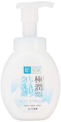 Hada Labo Rohto Gokujyn Hyaluronic Acid Cleansing Foam, 160ml