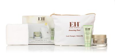 Emma Hardie Starter Kit: Travel Size 50ml Moringa Cleansing Balm, Travel Size 15ml Midas Touch Revitalising Cream &amp; Professional Cleansing Cloth, Packed in a Cosmetic Bag, Natural &amp; Cruelty Free