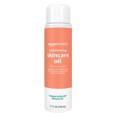 Amazon Basics Moisturizing Skincare Oil with Vitamins A &amp; E, 6.7 Fl Oz (Pack of 1)