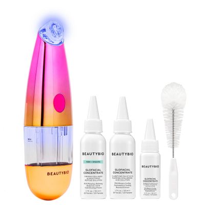 BeautyBio GLOfacial Pore Detox and Skincare Infusion Set