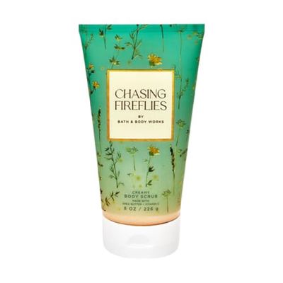 Bath and Body Works Creamy Body Scrub 8 Ounce (8 Ounce (Pack of 1), Chasing Fireflies)