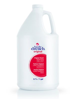 Body Drench Daily Moisturizing Lotion for Hands &amp; Body, Original Scent, Deep Hydration Body Lotion for All Skin Types - 1 Gallon (3.7 L)