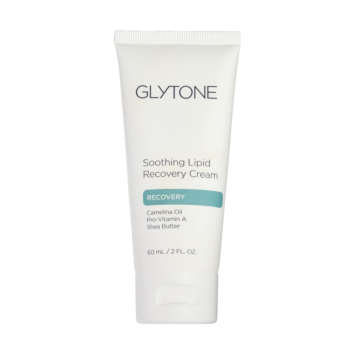 Glytone Soothing Lipid Recovery Cream - Vitamins A &amp; E, Camelina Oil, Glycerin, Shea Butter - Sensitive, Compromised &amp; Post-Procedure Skin - 2 fl. oz