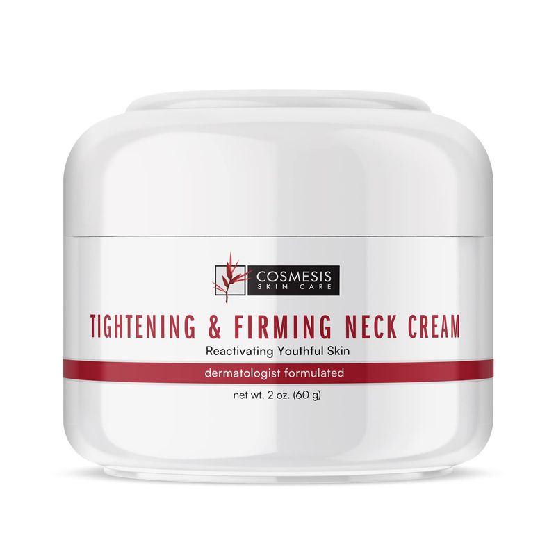 Cosmesis Tightening &amp; Firming Neck Cream - Hydrates &amp; defends neck skin, inhibits elastin breakdown &amp; stimulates collagen synthesis, 2 oz.