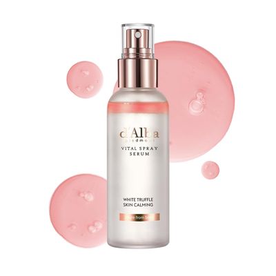 d&#39;alba Piedmont Italian White Truffle Vital Spray Serum, Vegan Skin Care, Calming and Hydrating Facial Mist for Red and Sensitive Skin, Glow Serum, Surfactant Free, All in One, Korean Skin Care