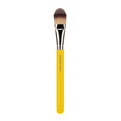 Bdellium Tools Professional Makeup Brush - Studio Series 948 Foundation - With Soft Synthetic Fibers, For Foundation &amp; Concealing (Yellow, 1pc)