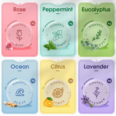 CalmNFiz 30 Pack Shower Steamers for Women Present Set, Shower Bath Bombs with 6 Scents, Self-Care Items for Wife As Christmas and Mothers Day Present Idea, Birthday Present Stocking Suffers