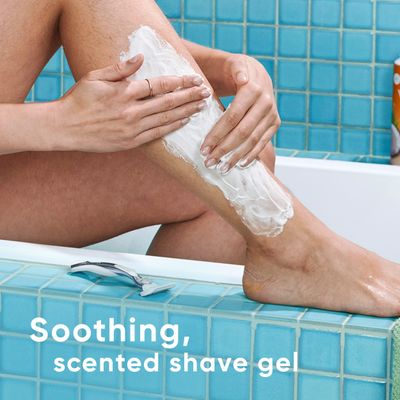 Gillette Venus Relaxing Coconut Shave Gel, Womens, Shaving Cream, 7 oz Pack of 6 (42 oz total)