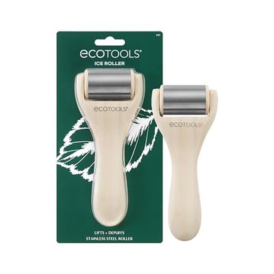 EcoTools Ice Roller, Lifts &amp; Depuffs Skin, Stainless Steal Cooling Roller For Face &amp; Neck, Provides Relaxation While Sculpting, Eco Friendly, Vegan, &amp; Cruelty Free Skincare Tool, 1 Count