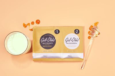 AVRYBEAUTY Gel-Ohh Jelly Spa Bath 3 pack, Milk And Honey Scented, Jelly Pedicure, Salon Services, Pedicure, Salon Pedi, Relaxtion, Heat & Aroma Therapy, Foot Care