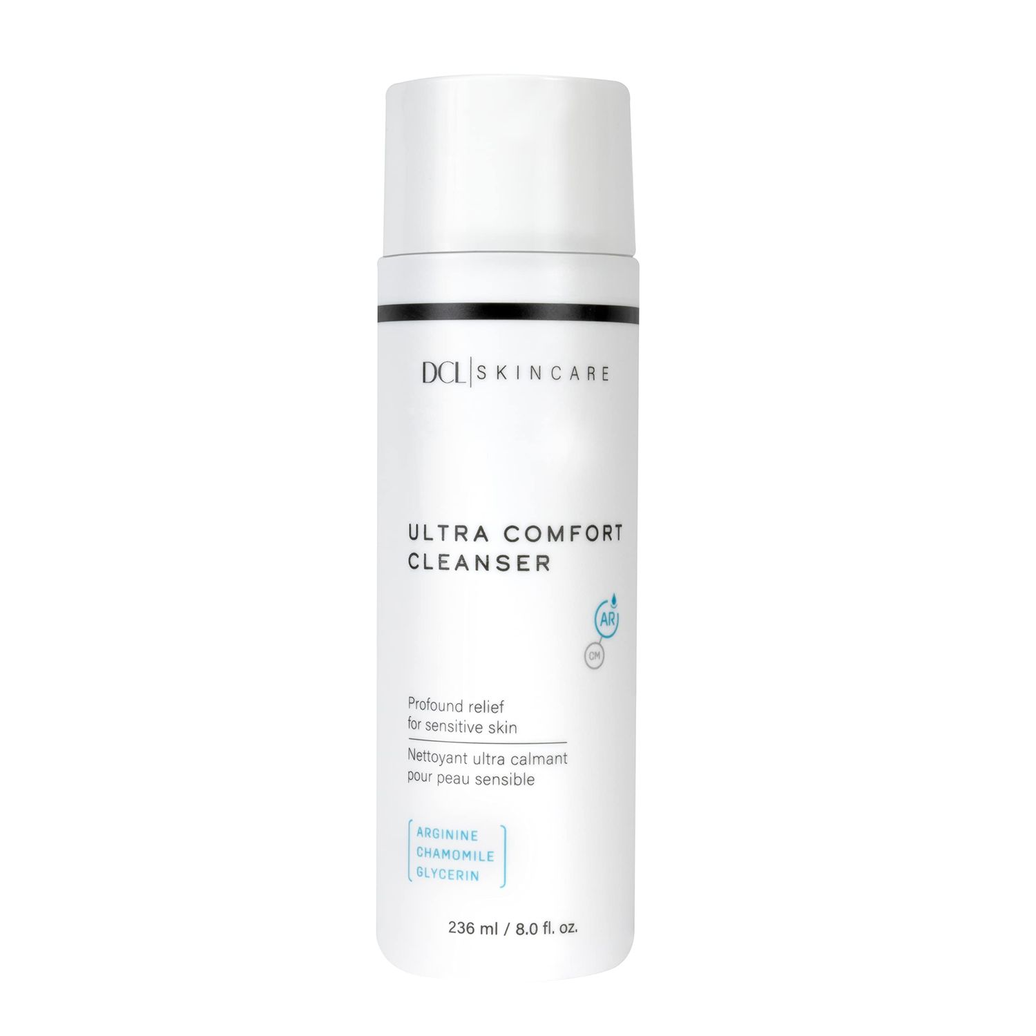 DCL Skincare Ultra Comfort Cleanser for Sensitive Skin, Rosacea &amp; Eczema, 6.7 Fl oz