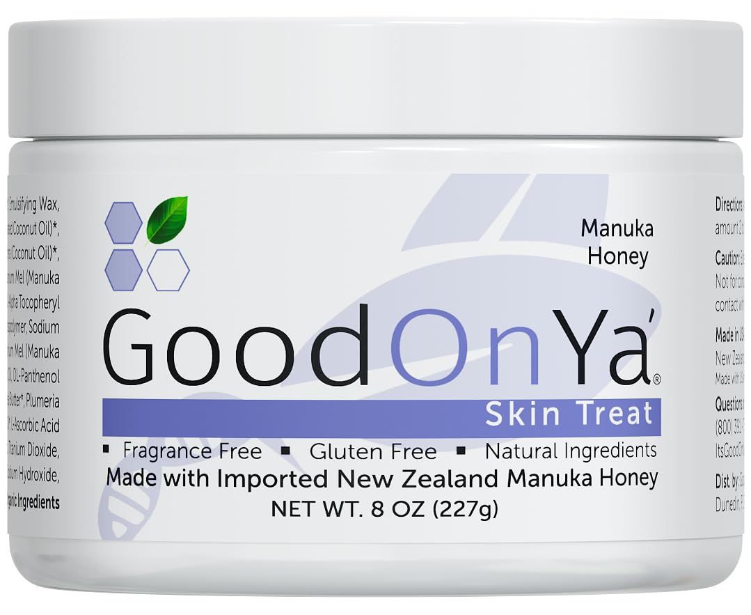 GOOD ON YA&#39; Face Cream and Anti Wrinkle Cream for Women - Natural Lotion for Dry Skin with Manuka Honey - Anti Aging Face Cream and Hydrating Lotion for Women (8OZ)