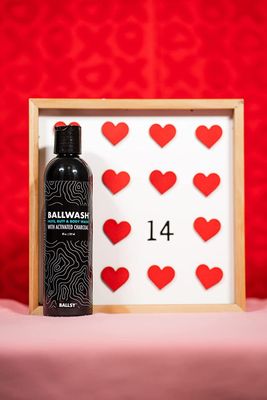 Ballsy Nuts About You Sack Pack, Men's Fresh Kit, Gift for Valentine's Day, Includes Ballwash, Sack Spray and NutRub, Sun &amp; Surf