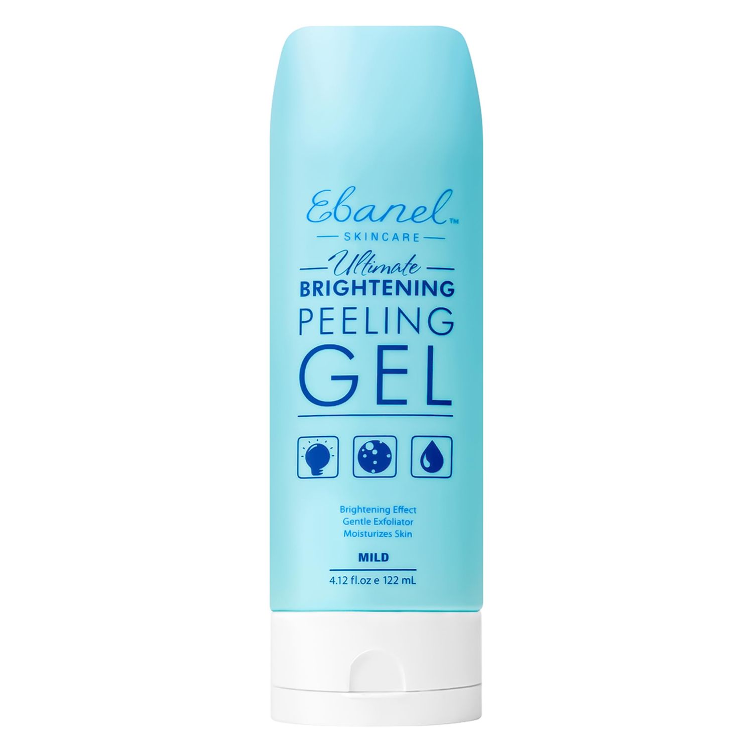 Ebanel Exfoliating Face Scrub Peeling Gel, Brightening Moisturizing Cleanser, Dead Skin Remover for Face, Exfoliating Facial Wash with Centella, Hyaluronic Acid, Vitamin C &amp; E