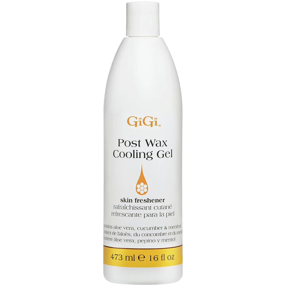 GiGi Post Wax Cooling Gel, Skin Freshener, After-Wax Skin Care, 16. fl. oz.