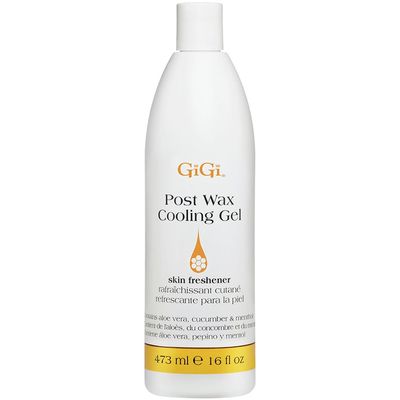GiGi Post Wax Cooling Gel, Skin Freshener, After-Wax Skin Care, 16. fl. oz.