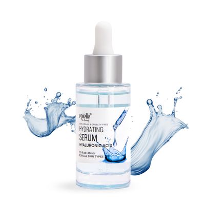 Epielle Hyaluronic Acid Serum for All Skin Types | 100% Vegan &amp; Cruelty-Free | Targets Dark Spots, Fine Lines &amp; Wrinkles | Ideal Beauty Gift for Spa Days &amp; Gift Sets | Korean Skincare
