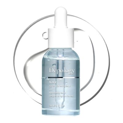 Depology Dark Spot Correcting N.A.T Serum, Brightening Facial Serum for Dark Spots, Fine Lines &amp; Wrinkles, Niacinamide&amp;Tranexamic Acid Serum, Korean Skin Care 1.01 fl.Oz