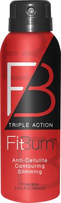 FitBurn Body Booster Spray Slims Tightens &amp; Fights Cellulite 3.4oz