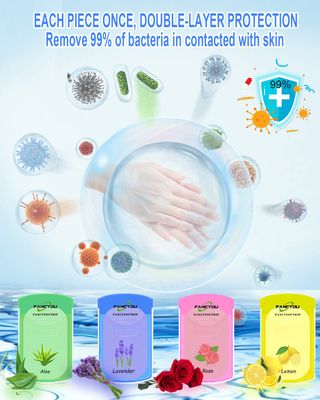 fancyou 200PCS Portable Paper Soap Sheets,Foaming Hand Soap for Travel,Mini Disposable Hand Washing Bath Scented Soap Flakes Skin Friendly Don't Dry Out Hands for Outdoor,Camping Hiking