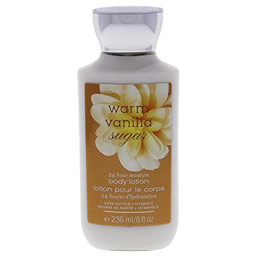 Bath &amp; Body Works Shea and Vitamin E Body Lotion, Warm Vanilla Sugar, 8 Ounce