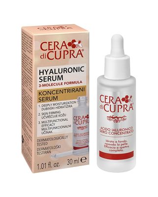 CERA DI CUPRA Hyaluronic Acid Concentrated Serum - Hydrating and Tightening Face Skin Care Formula (1.01 Fl Oz / 30 ml)