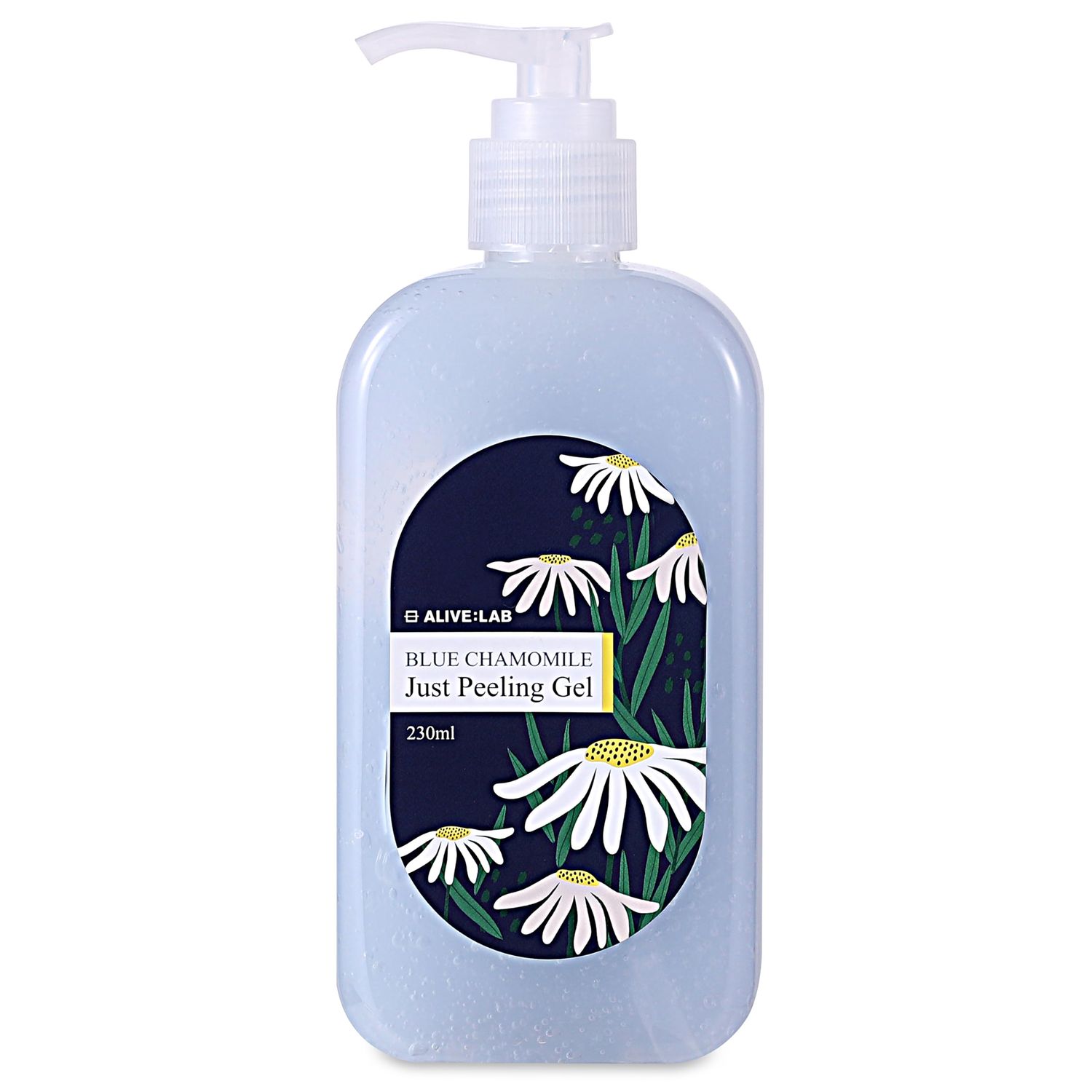 ALIVELAB Gentle Exfoliating Face Peeling Gel Water-Based Face Scrub with Camomile Extract, Skincare essential for All Skin types (7.8 fl.oz)