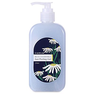 ALIVELAB Gentle Exfoliating Face Peeling Gel Water-Based Face Scrub with Camomile Extract, Skincare essential for All Skin types (7.8 fl.oz)