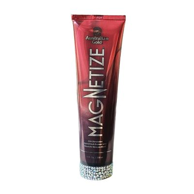 Australian Gold Magnetize 25th Dimension Hybrid Bronzer Tanning Lotion, 10 fl. oz, Red